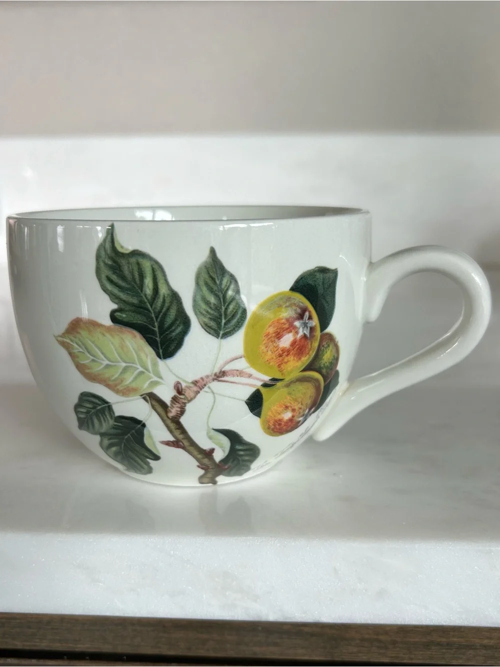 Portmeirion Pomona Trenton Squash Pear Goddess of Fruit Jumbo Tea Cup/Mug